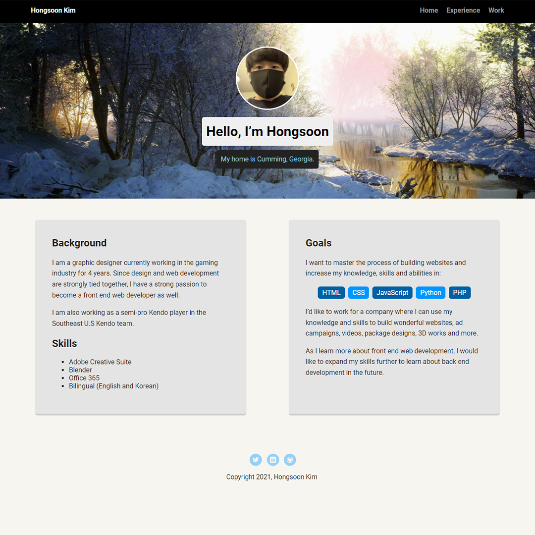 Laptop with light-blue and yellow background